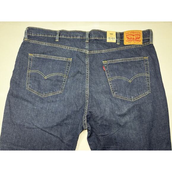 NWT Levis 511 Men's Slim Fit Straight Leg Blue Denim Jeans - Size 46x29 - Picture 4 of 9
